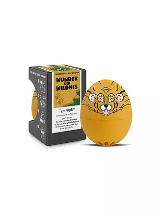 BRAINSTREAM | Küchentimer - PiepiEi Wunder der Wildnis 3 Härtegrade Tiger | 